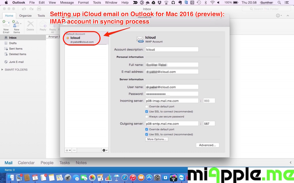 how do you set outlook 2016 for mac as default email